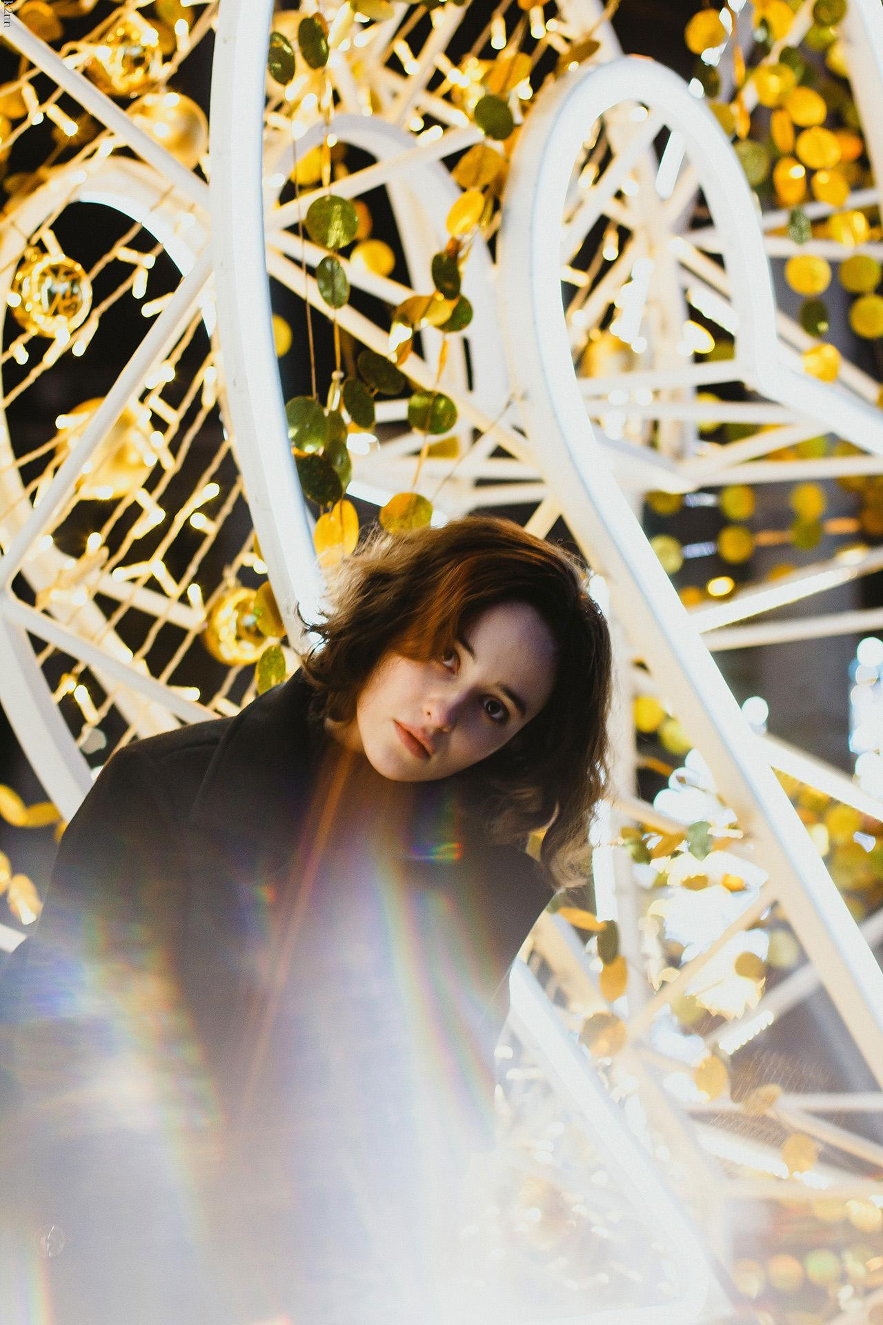 Виолетта и огни Симферополя. Фотограф Антон Катунин | Симферополь