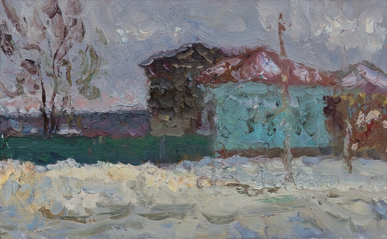 Мстера. Художник Александр Каверин