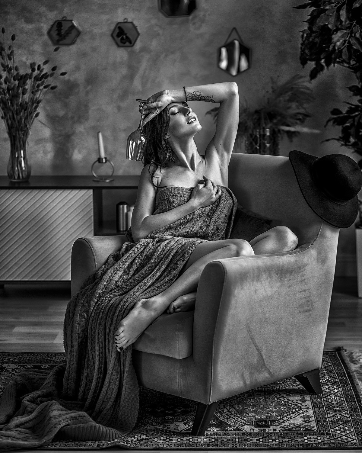 Чувственные женские портреты от московского Александра Шебанова