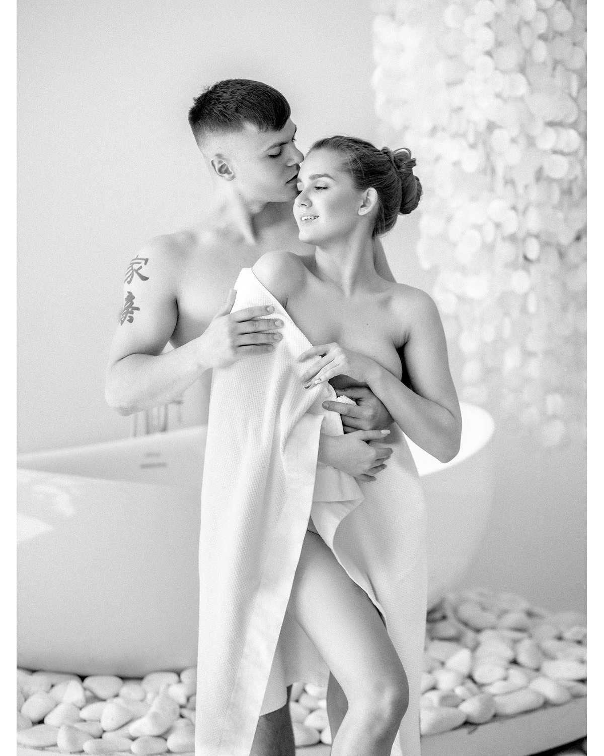 Красивые парные фотосессии для мужчин и женщин от московского фотографа  в жанре будуар и Арт ню, Александра Шебанова