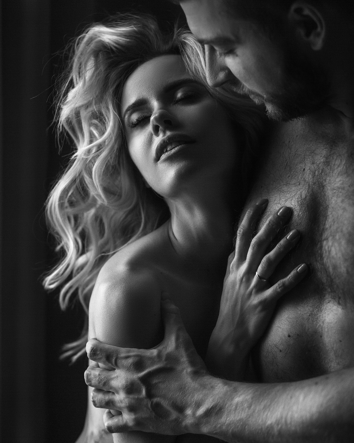 Красивые парные фотосессии для мужчин и женщин от московского фотографа  в жанре будуар и Арт ню, Александра Шебанова