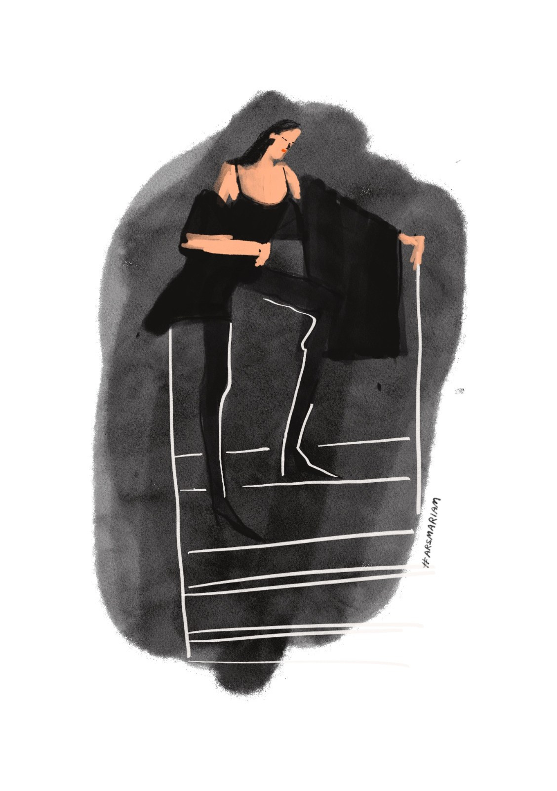 Fashion skethes 2025. Фэшн иллюстратор из Москвы Власенко Мария