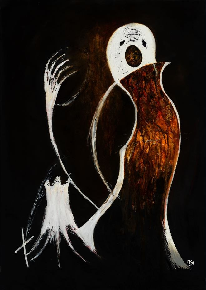 Hurt, oil, canvas, 59,4х84,1 (2024) 