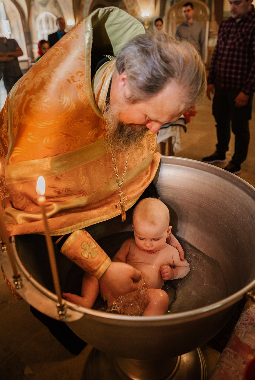 Крещение. Семейный фотограф в Москве Екатерина Ширей