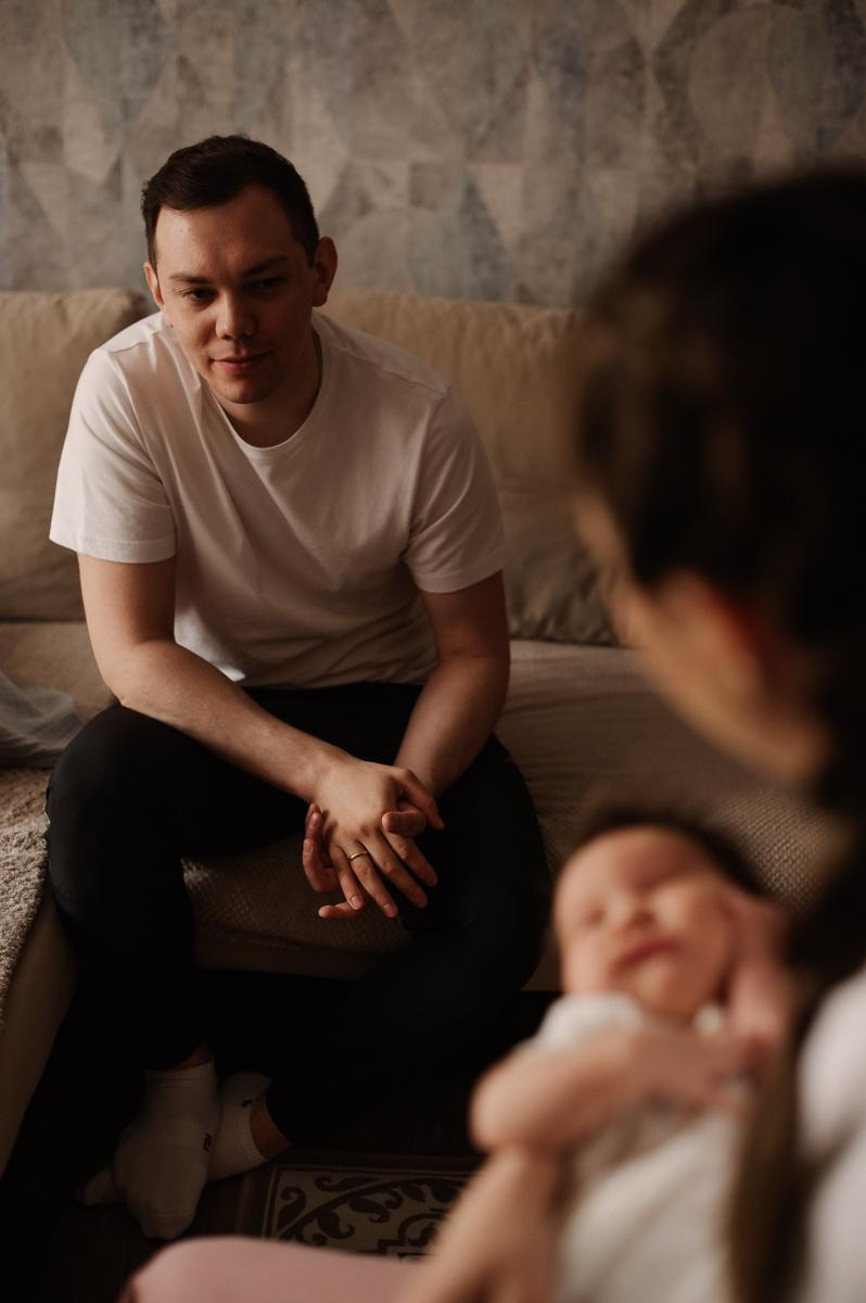 Домашняя фотосессия. Семейный фотограф Тюмень