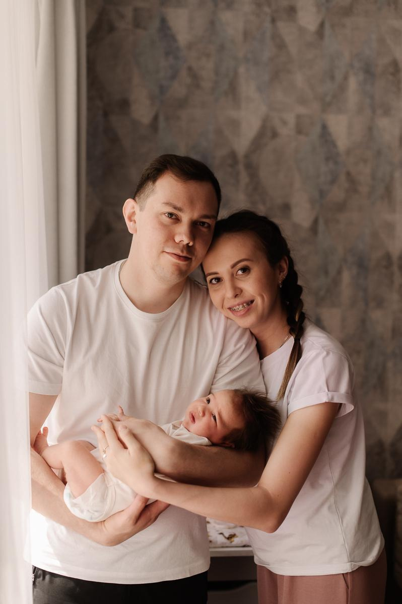 Домашняя фотосессия. Семейный фотограф Тюмень