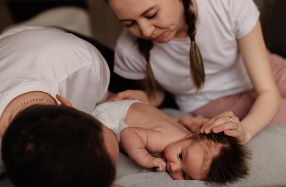 Домашняя фотосессия. Семейный фотограф Тюмень
