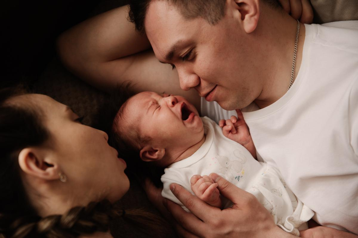 Домашняя фотосессия. Семейный фотограф Тюмень