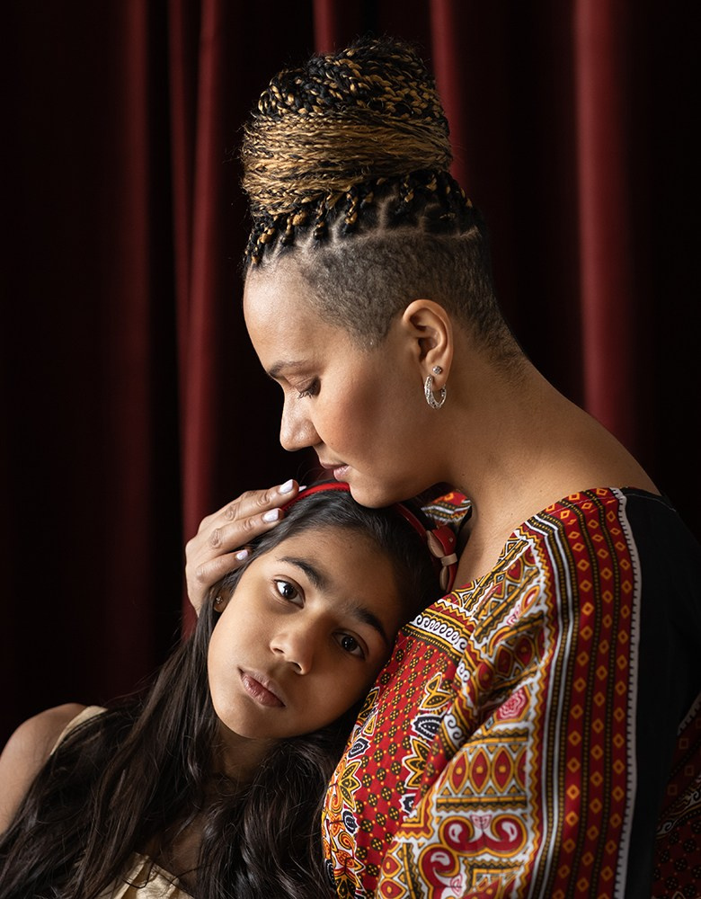 Studio portrait. Documentary and art photographer Alexey Terentyev