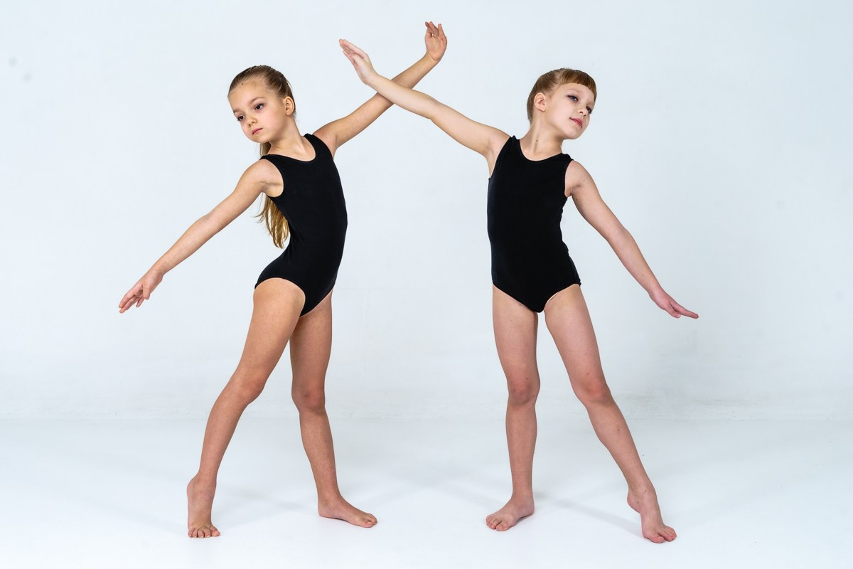 Студийная съемка эстетической гимнастики. Репортажный и семейный фотограф в Санкт-Петербурге Тарас Марченко