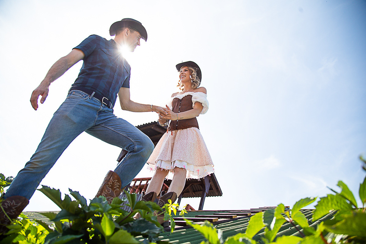 В стиле кантри. Свадебный Семейный Репортажный фотограф в Москве