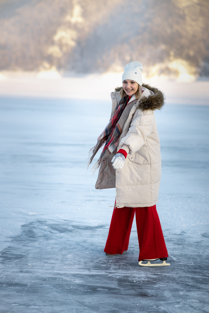 Фото на льду. Фотограф в Красноярске / Дивногорске. Файзулина Анастасия