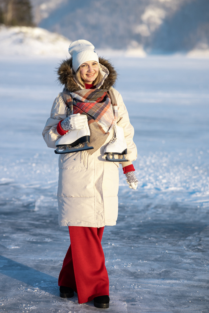 Фото на льду. Фотограф в Красноярске / Дивногорске. Файзулина Анастасия