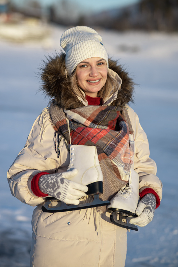 Фото на льду. Фотограф в Красноярске / Дивногорске. Файзулина Анастасия