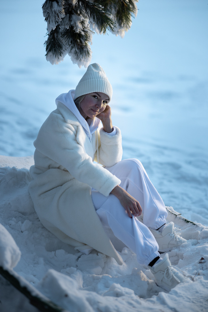 Фотосессия на льду. Елена. Фотограф в Красноярске / Дивногорске. Файзулина Анастасия