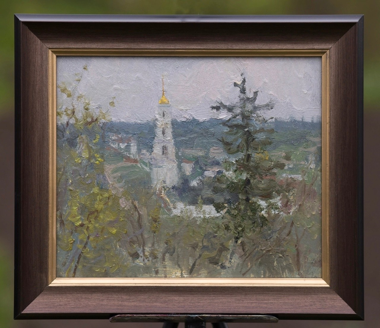 После дождя. Художник Александр Каверин