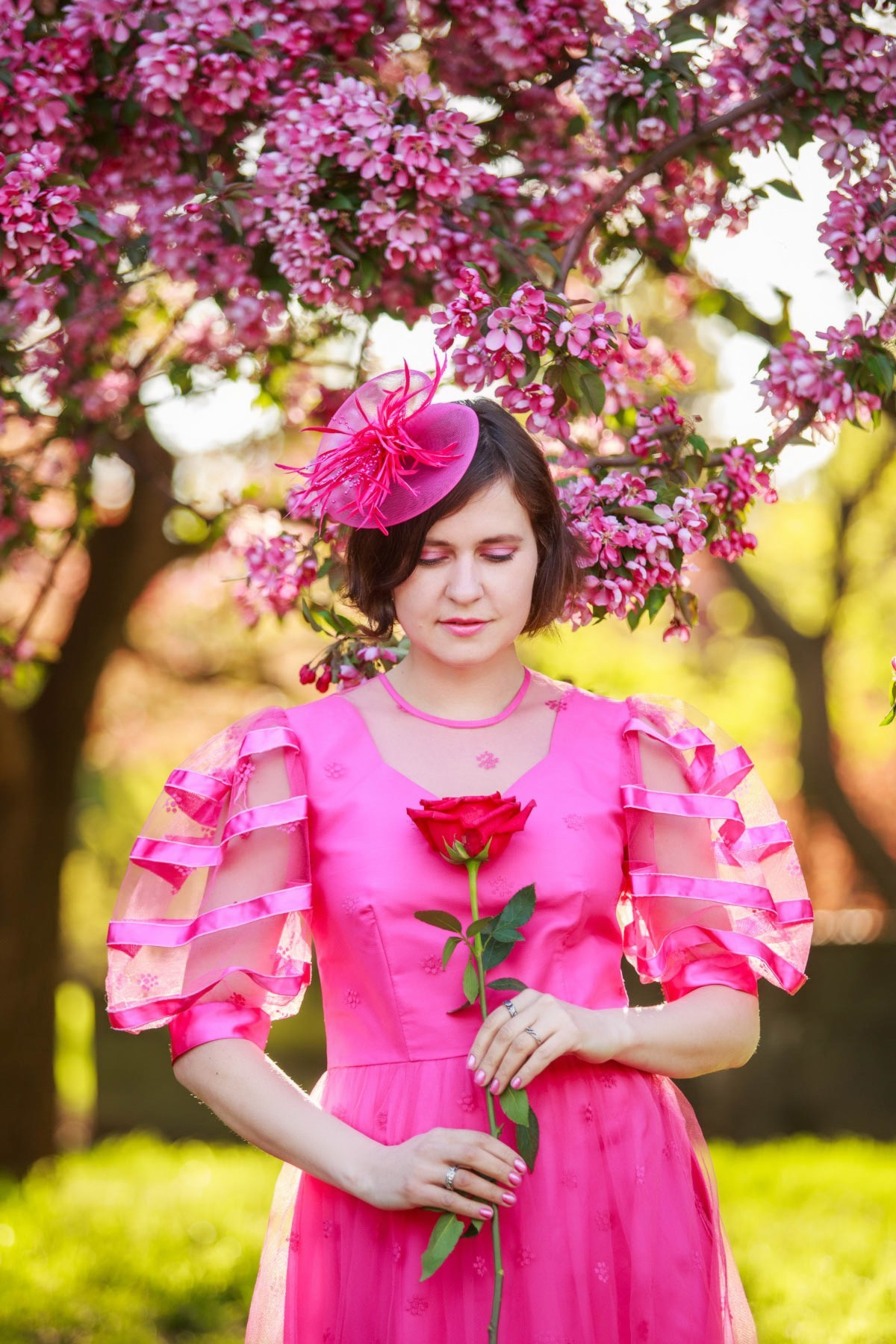 Весеннее цветение в парках. Семейный и детский фотограф в Москве Мария Быкова