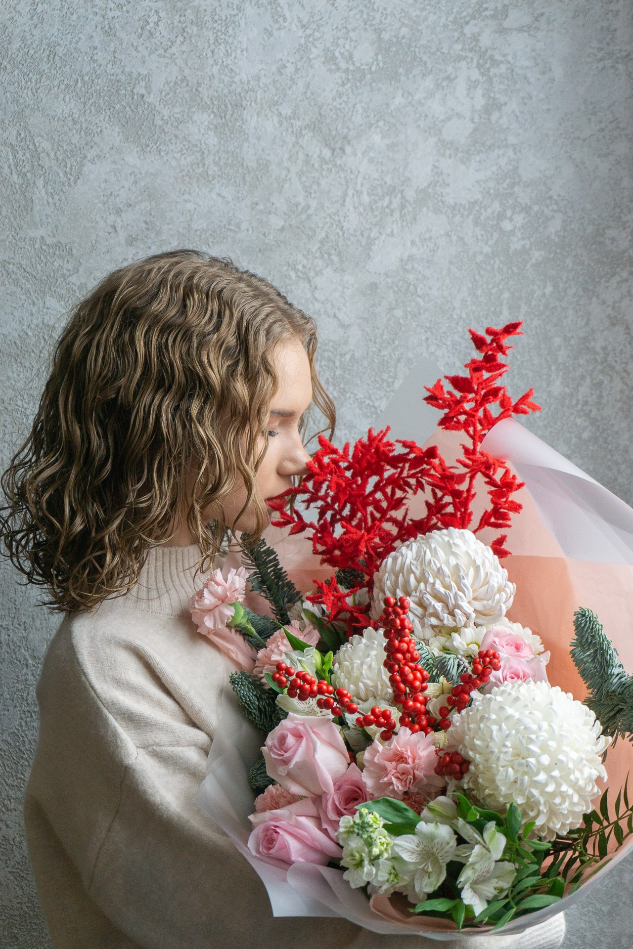 Лиза для «Цветочной лавки». Фотограф в Екатеринбурге Яна Круташова