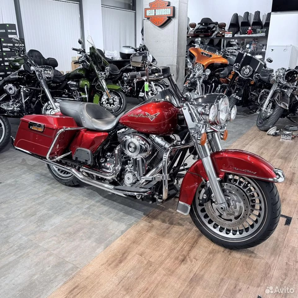 2013 Road Кing 103 АВS Red Cherry Реarl. Hello Davidson, Москва. Только хорошие мотоциклы…