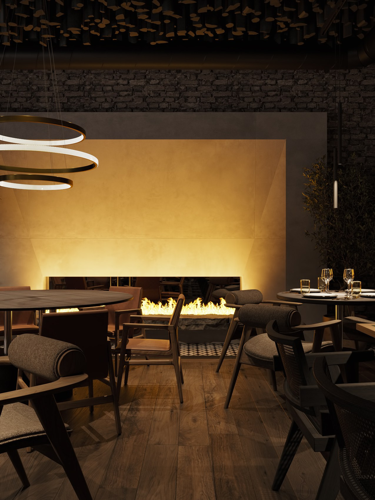 Ресторан «Трепет и Томаты». Rezells Architects — студия дизайна жилых и коммерческих интерьеров