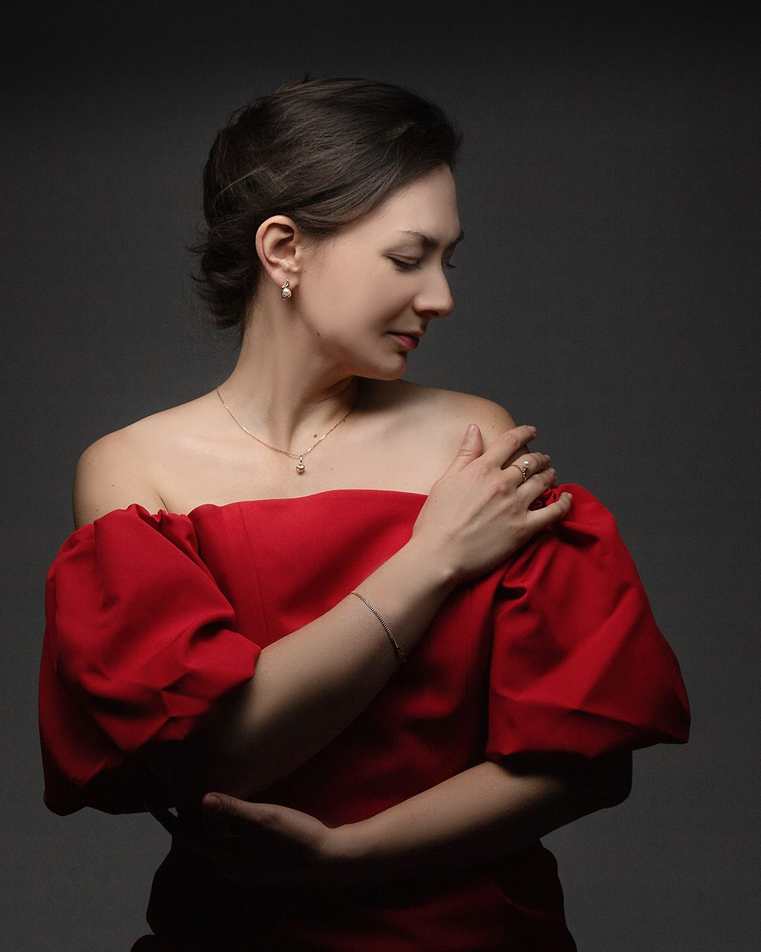 Женский студийный портрет. Балетный фотограф в Москве Галина Молчанова
