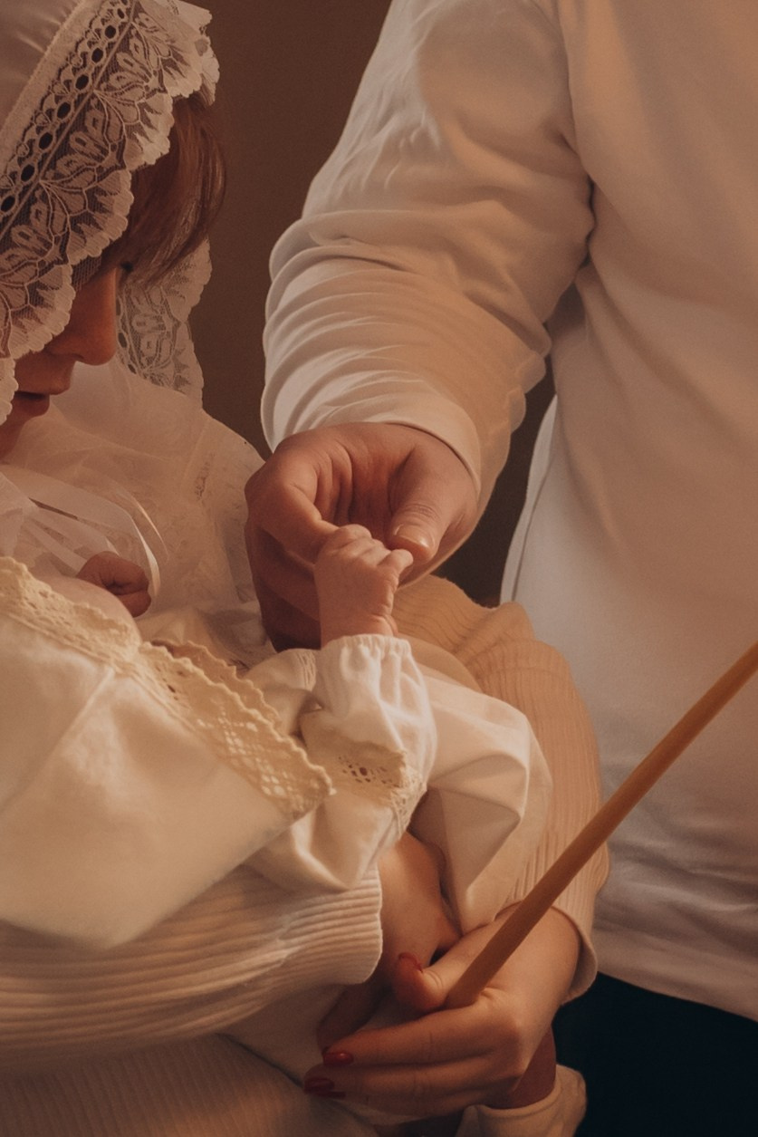 Таинство крещения Таисии. Фотограф Юлия Хакимова / Казань/ Чистополь