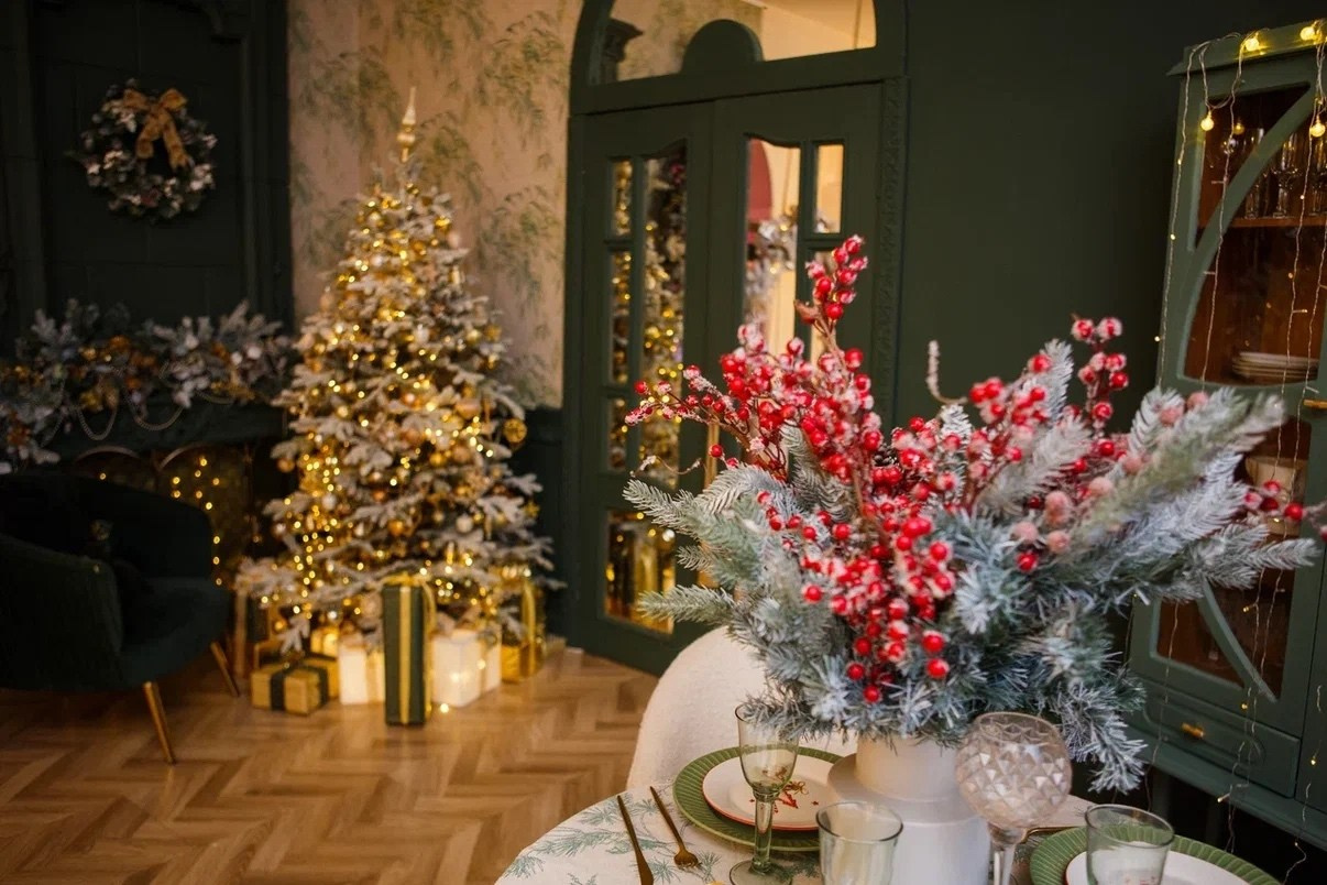 Новогодние студии. Ирина Кан Фотограф новорожденных в Екатеринбурге