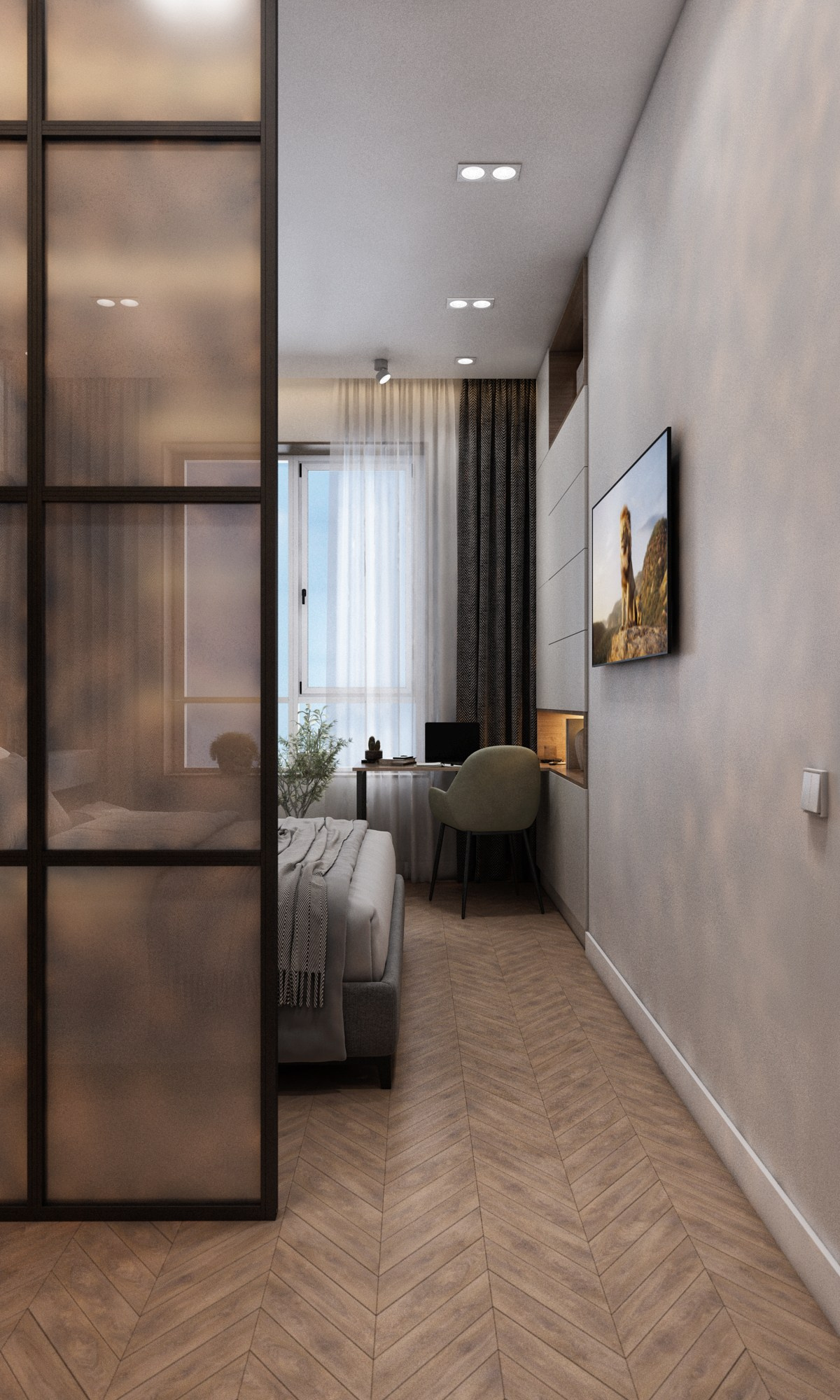 Стильная квартира ЖК Садовый квартал г. Владивосток. Дизайн-проекты жилых и общественных пространств во Владивостоке