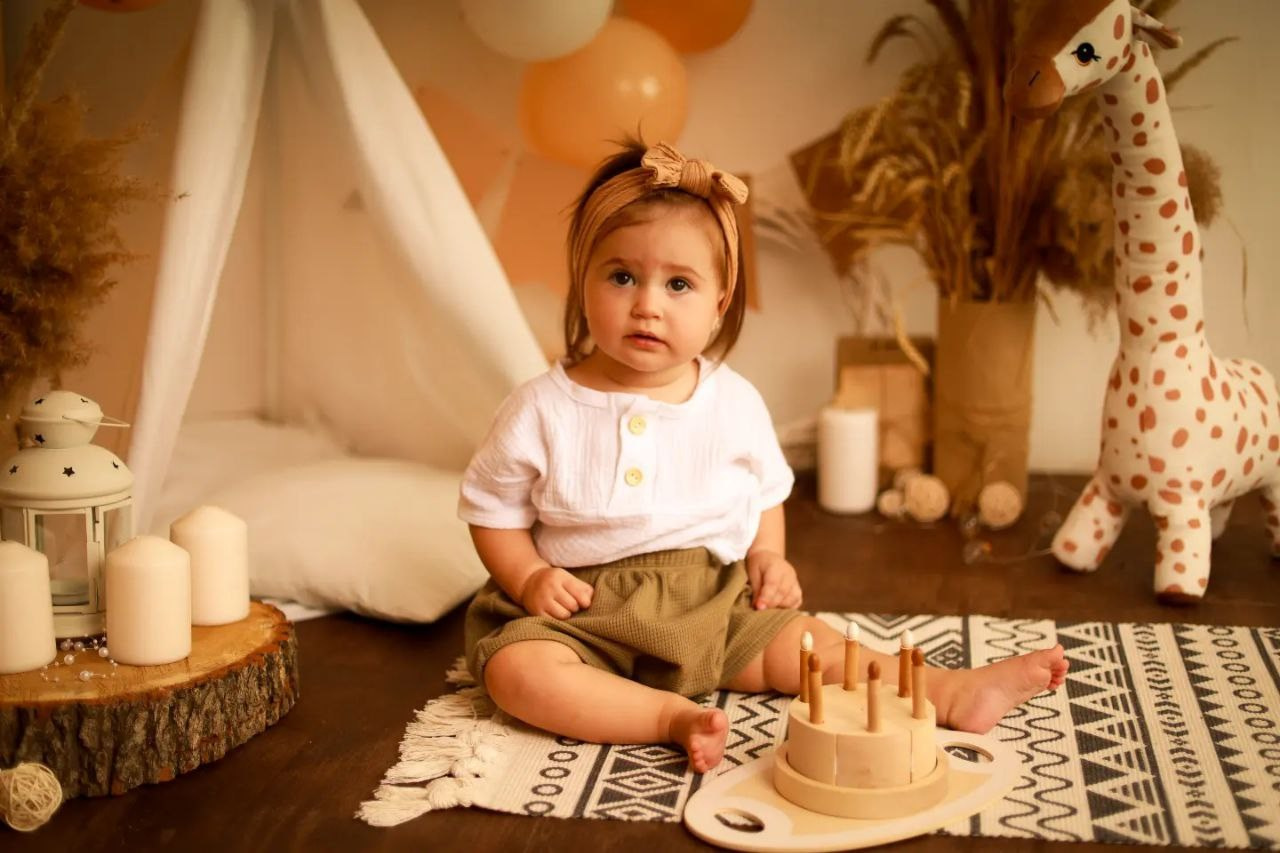 День рождения в студии. Семейный и Детский фотограф в Краснодаре Дарья Насаченко