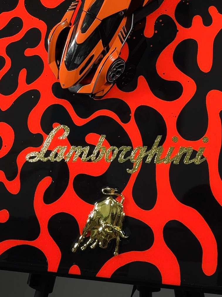 Картины с машиной. Художественная мастерская ANIG Studio