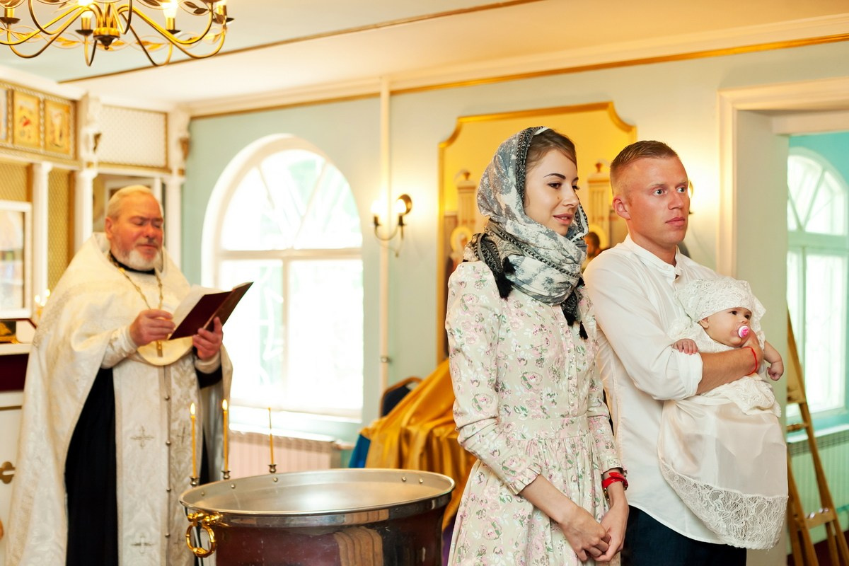 Крещение Свято-Троицкий Храм. г. Всеволожск. Фотограф на крещение в Санкт Петербурге