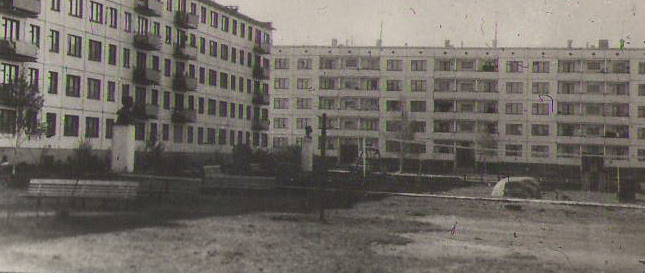 Общие виды г. п.Назия в начале 1980-х. История Назиевского городского поселения