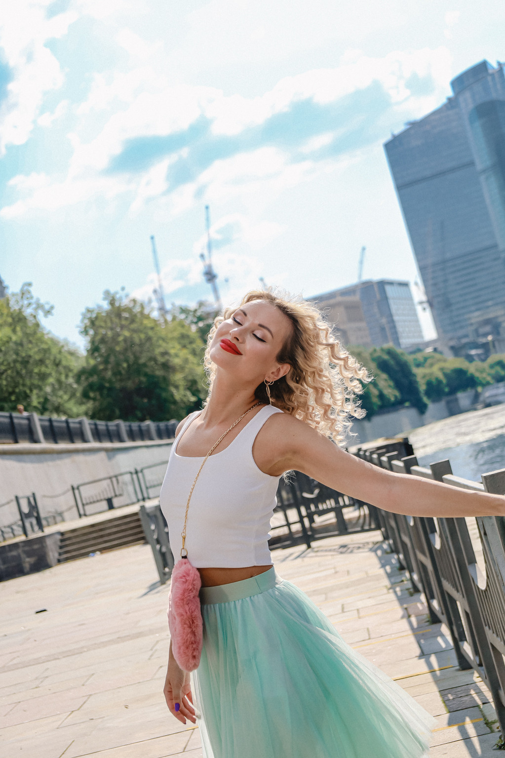 Алла. Прогулка в Москва-сити. Мужской Фотограф Настя Кравчук Москва
