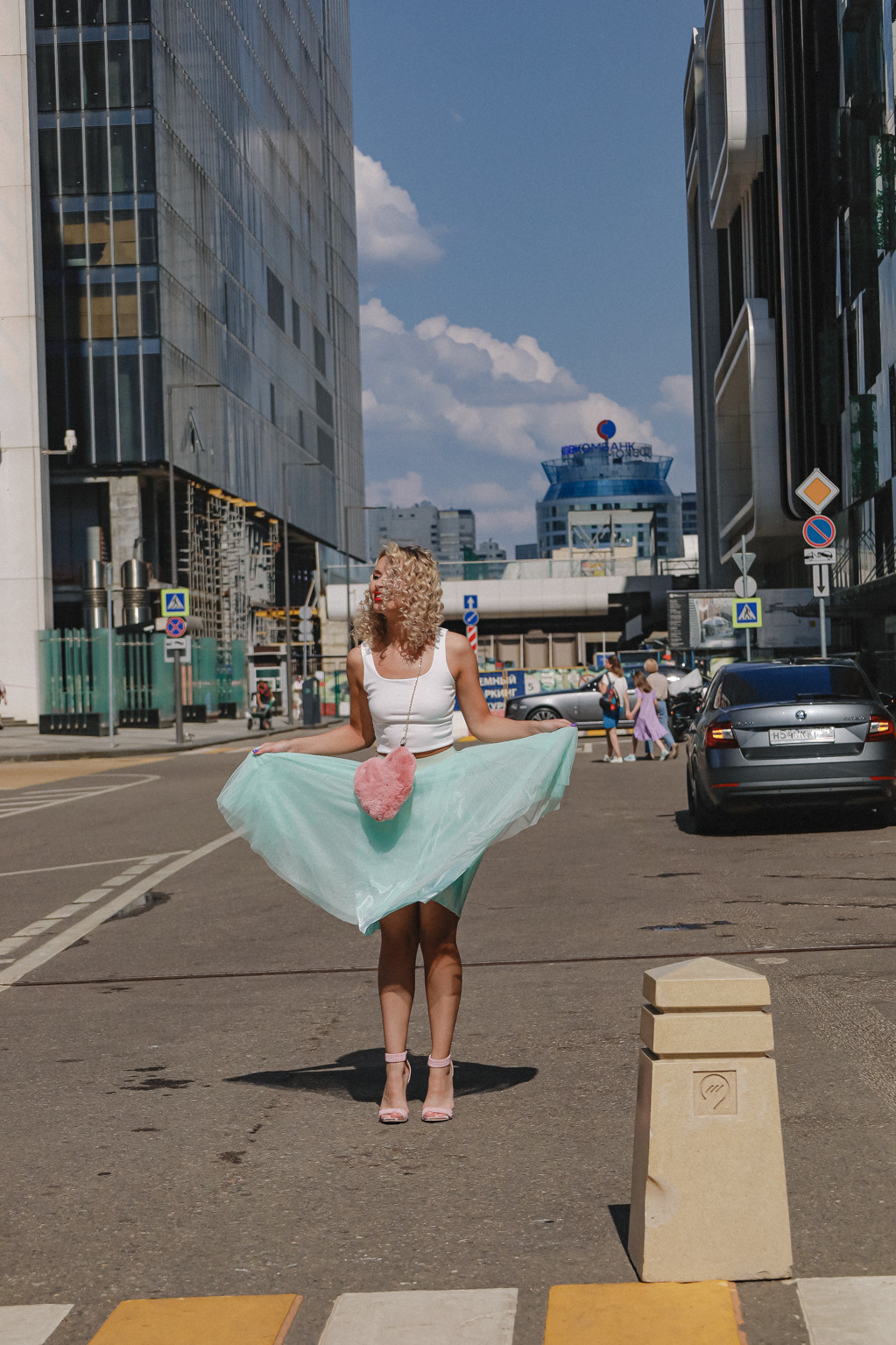 Алла. Прогулка в Москва-сити. Мужской Фотограф Настя Кравчук Москва