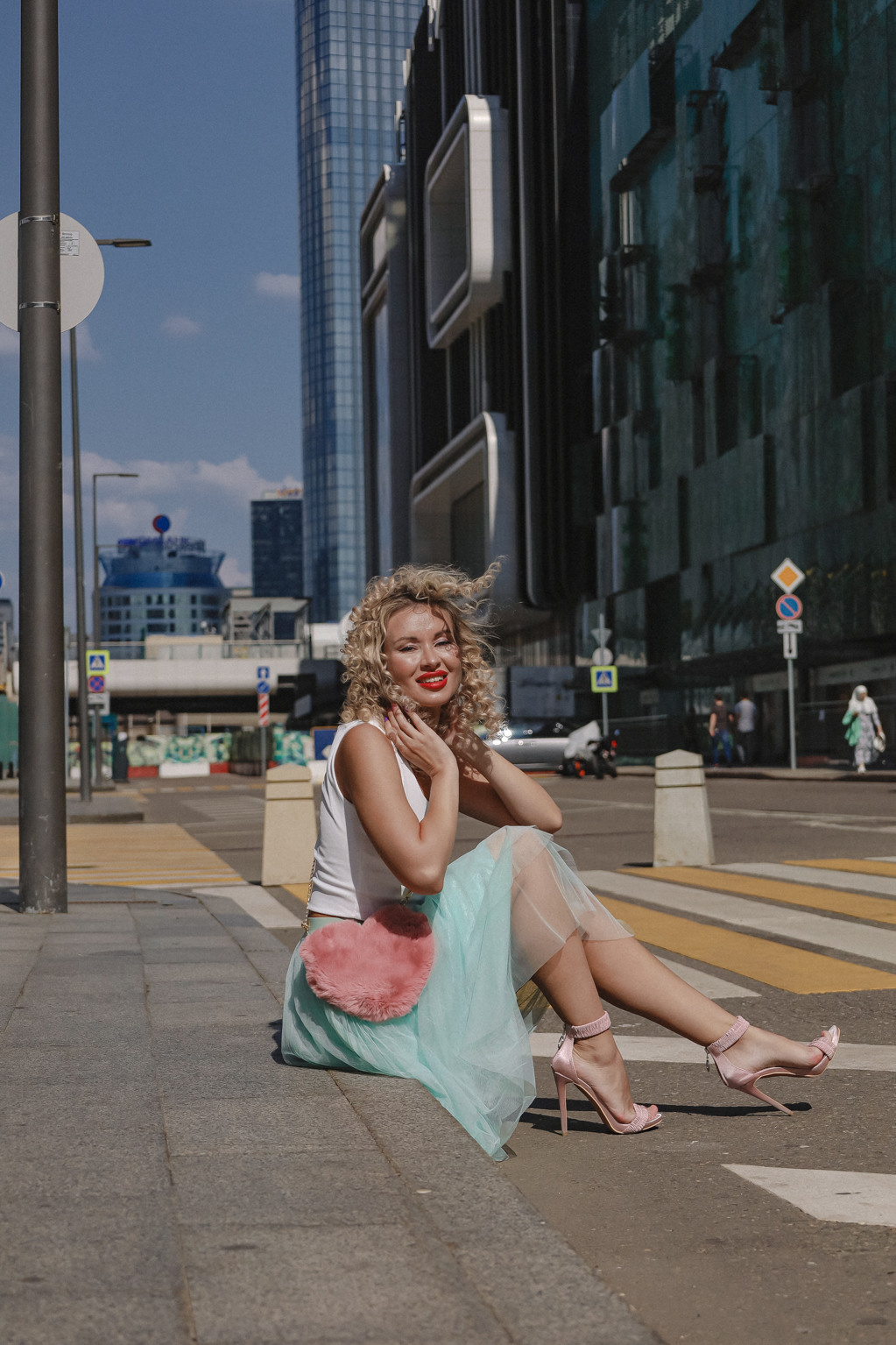 Алла. Прогулка в Москва-сити. Мужской Фотограф Настя Кравчук Москва