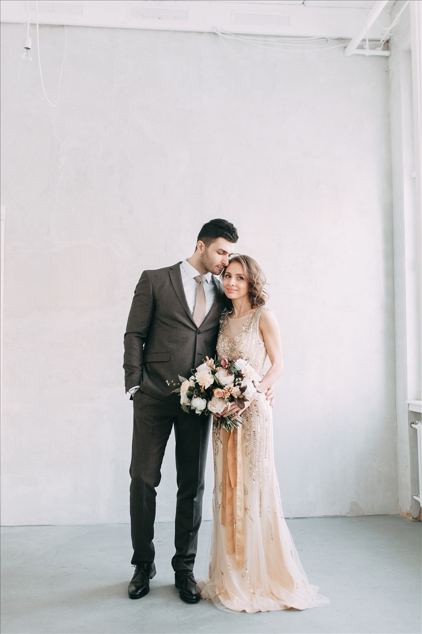 Стильная зимняя свадьба