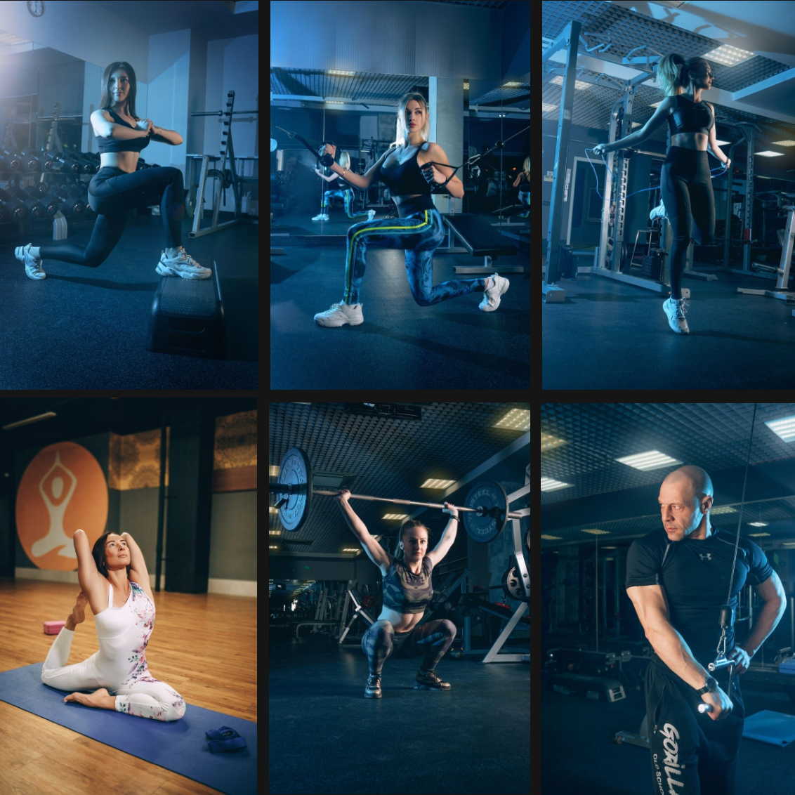 Фитнес. Фотограф Москва