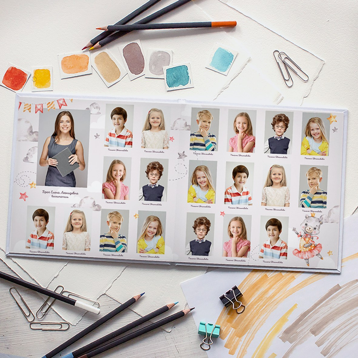 Малыши. Стильные выпускные альбомы в Перми