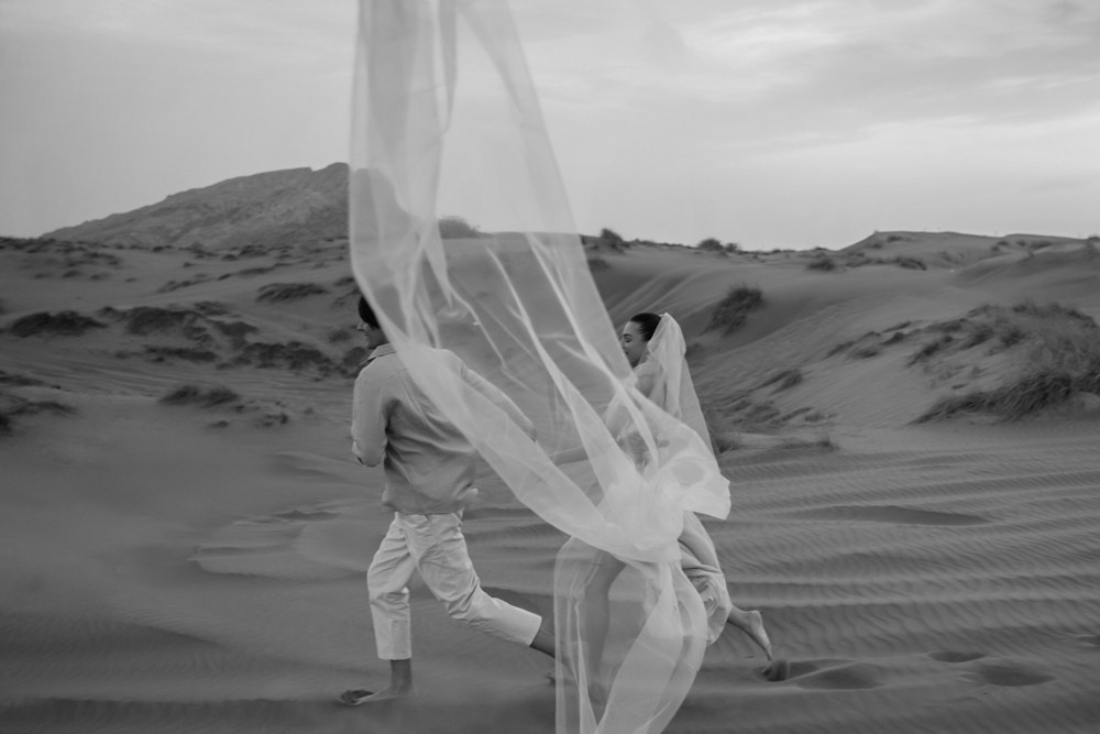 Аня и Саша • небанальная свадьба в пустыне. Фотограф и видеограф в Москве и Абу Даби Мария Кулагина