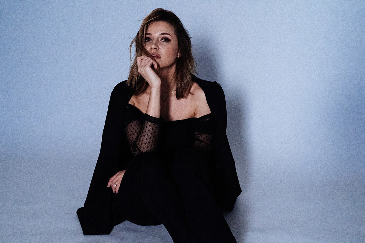 Albina Maklakova in the studio. New York photographer RINAT SHAHMETOV in New York city