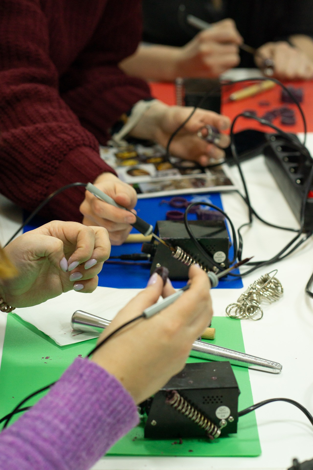 Мастер класс по изготовлению колец из серебра. Фотограф в Екатеринбурге Яна Круташова