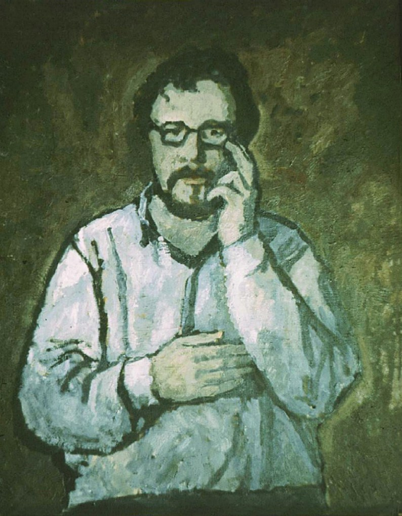 «Портрет Л.Пузина» 1980 год Ярославский худож. музей. Художник Величко Вадим Семёнович