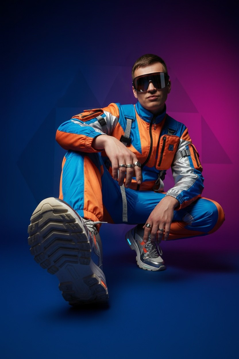 мужская фотография в студии - нейрофотосессия