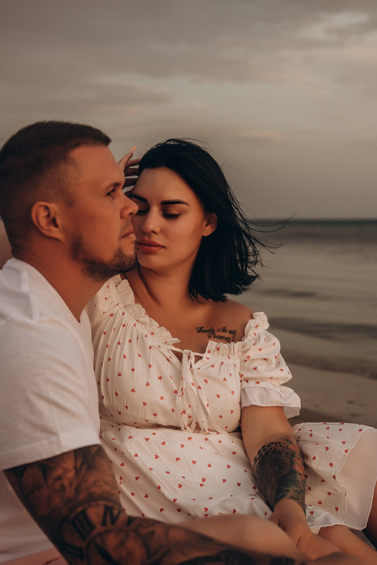 Егор и Елена — море, закат и любовь. Семейный фотограф Новороссийск, Анапа, Геленджик — Юлия Давыдова