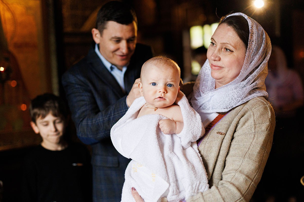— Таинство Крещения. Детский и семейный фотограф Домодедово