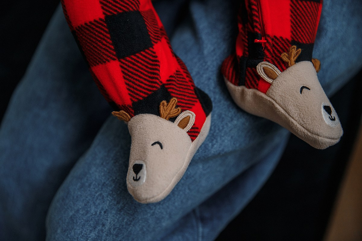 Зимняя фотосессия в студии. Фотограф Олеся Жомер