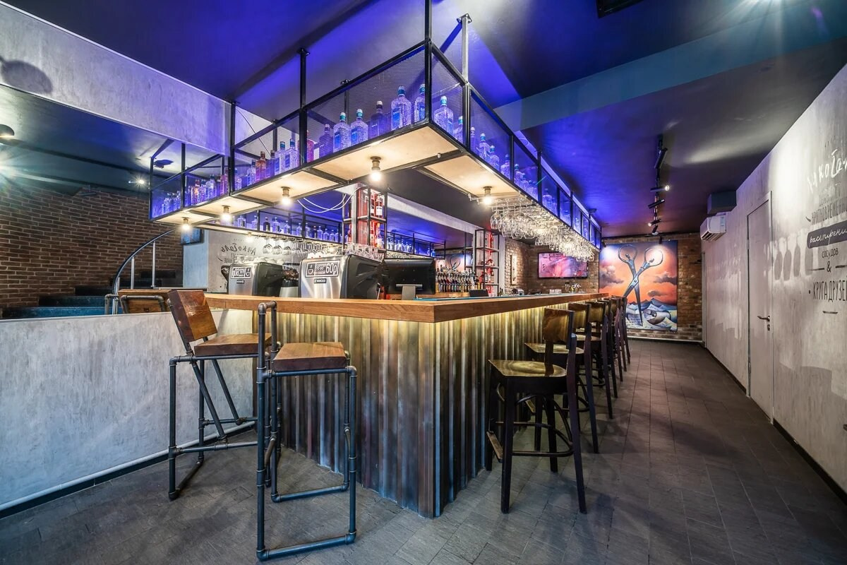 Ресторан-бар «Дали» г. Санкт-Петербург. Батракова Наталья дизайнер интерьеров Санкт-Петербург Москва Архангель