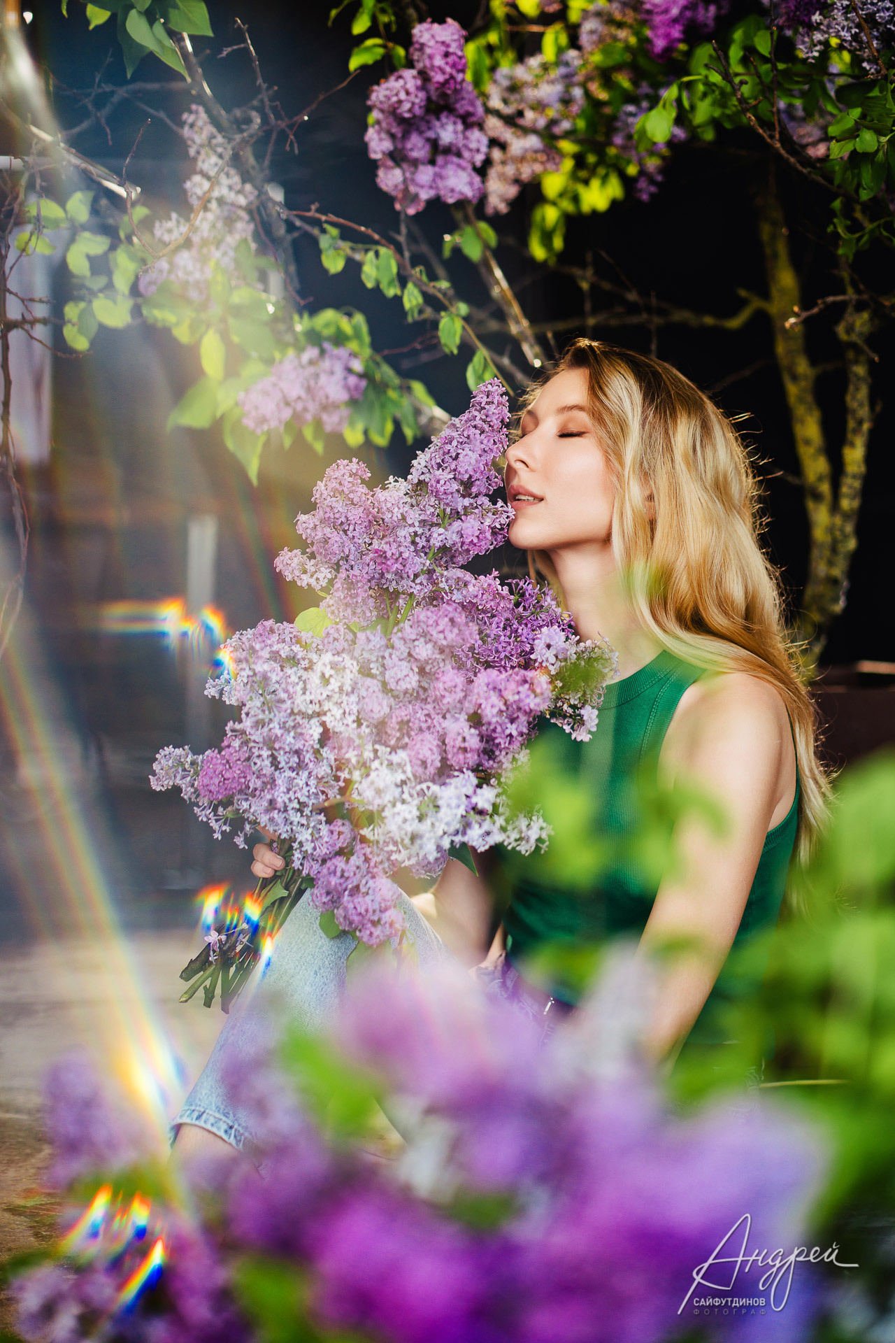 Весенняя фотосессия в студии. Свадебный и семейный фотограф в Ростове-на-Дону. Андрей Сайфутдинов