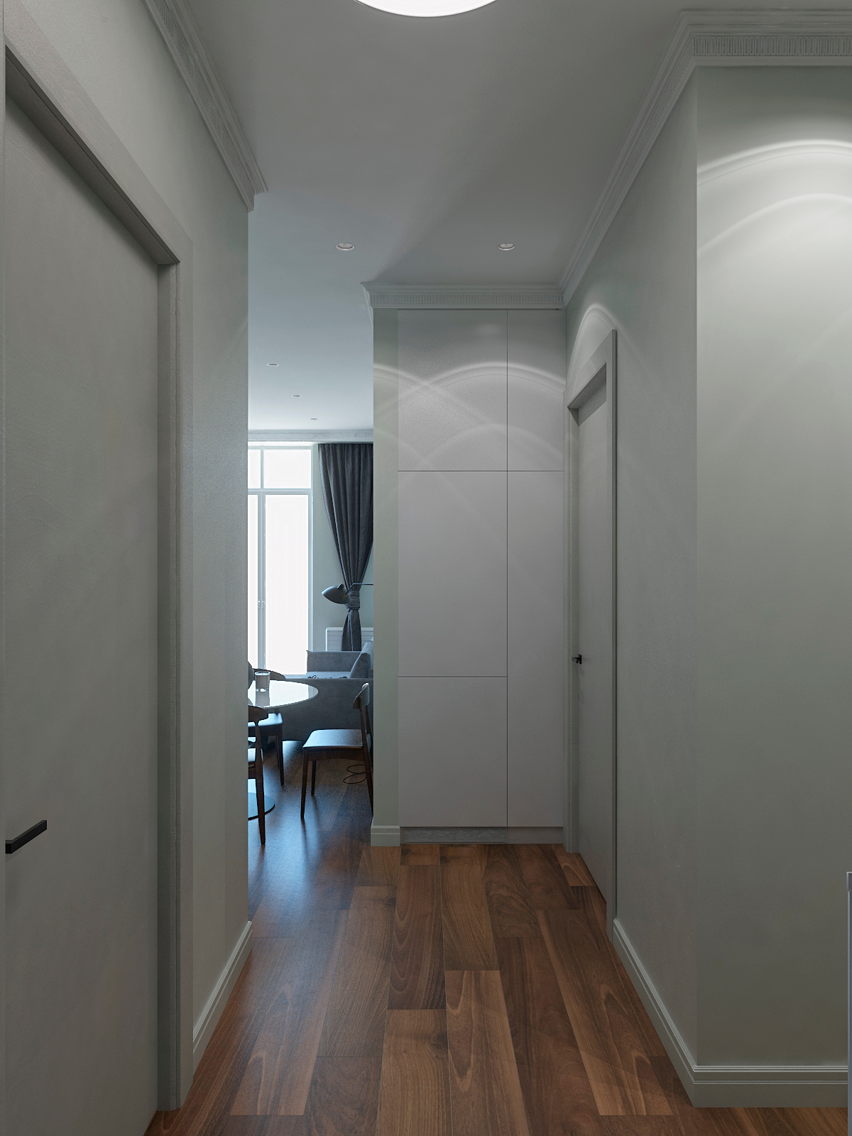 Однокомнатная квартира г. Геленджик. Дизайн интерьера в Пскове и Великом Новгороде