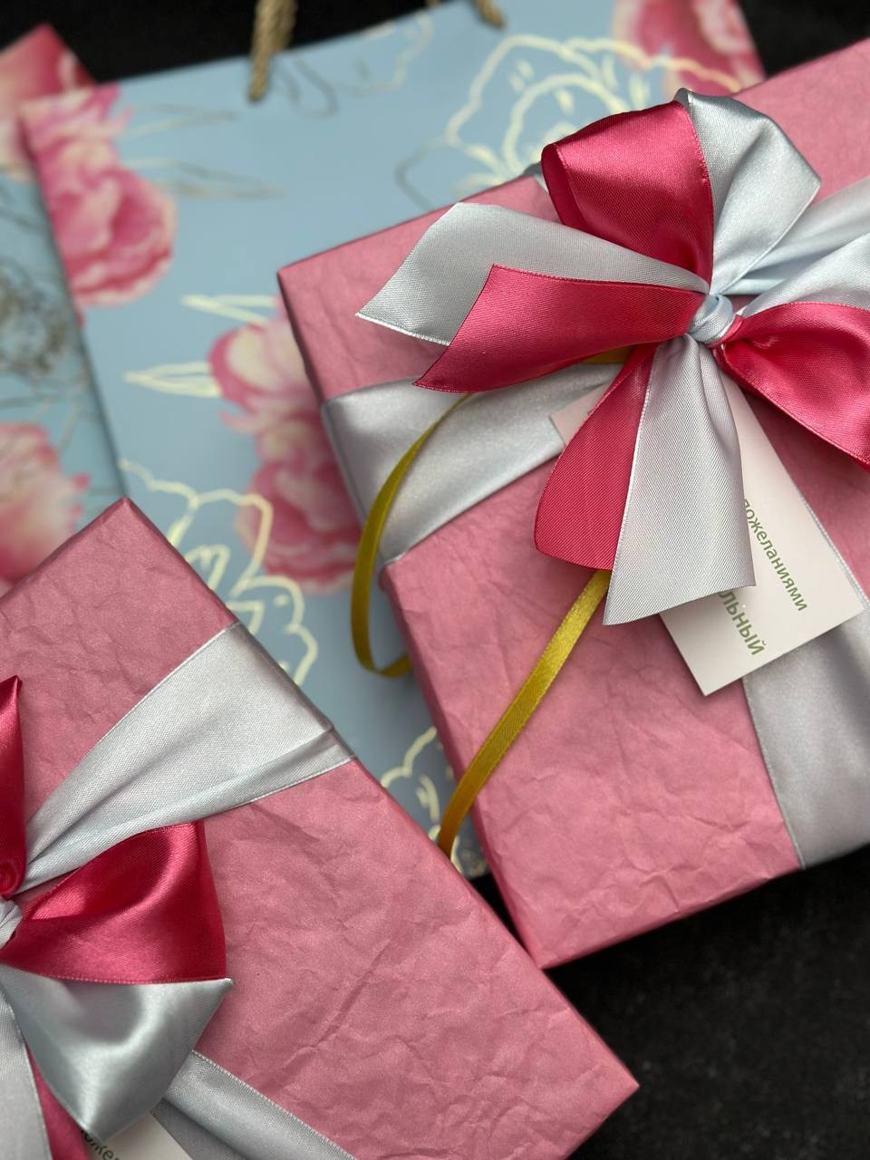 Оформление подарка. Студия подарочных наборов «Владия»